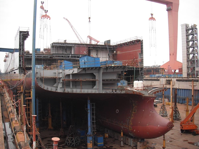 Çin'in inşa ettiği dünyanın en büyük Con-Ro gemisi sefere başlıyor galerisi resim 8