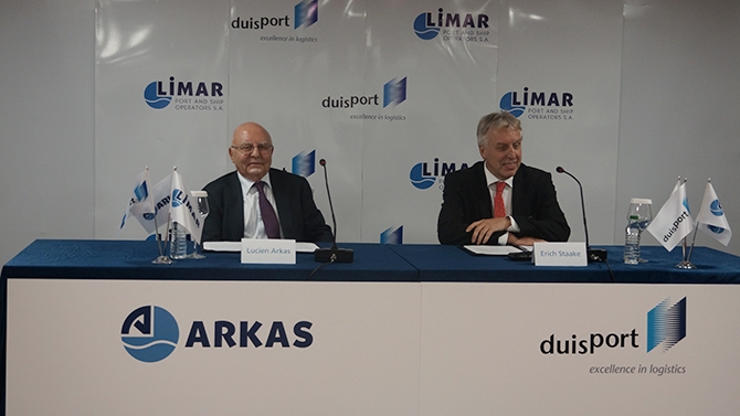 Arkas ve Duisport intermodal lojistik terminali için ortaklık kurdu galerisi resim 1