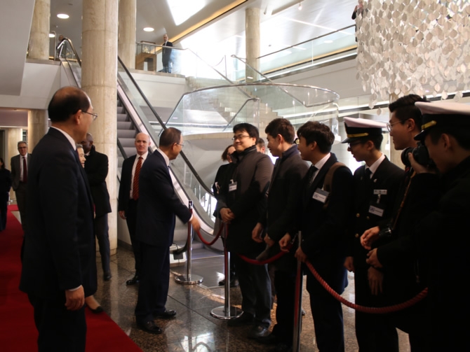 BM Genel Sekreteri Ban Ki-Moon, IMO'yu ziyaret etti galerisi resim 2
