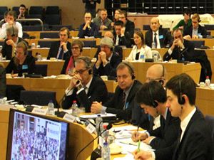 GESAD Heyeti Avrupa Parlamentosu'nda