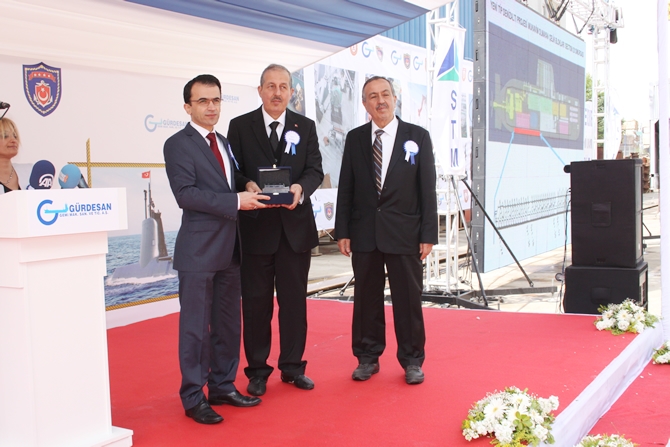 Gürdesan 'Yeni tip denizaltı' projesinin ilk bloklarını teslim galerisi resim 4