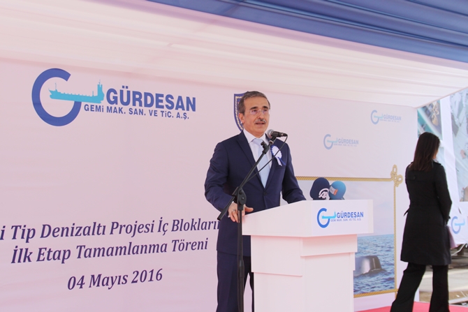 Gürdesan 'Yeni tip denizaltı' projesinin ilk bloklarını teslim galerisi resim 5
