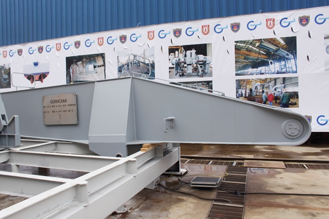 Gürdesan 'Yeni tip denizaltı' projesinin ilk bloklarını teslim galerisi resim 8