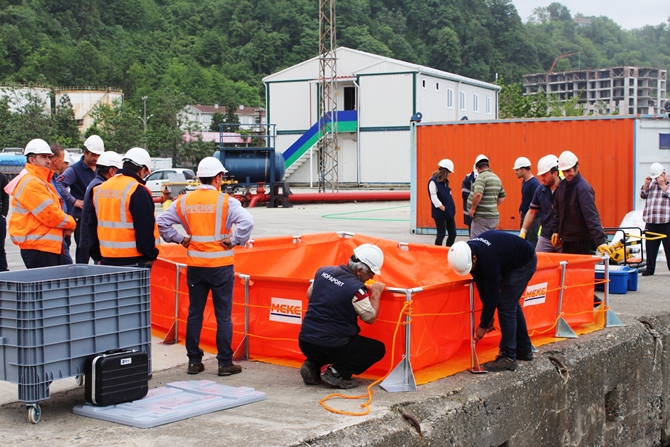 Hopaport'ta acil müdahale eylem planı tatbikatı gerçekleştirildi galerisi resim 3