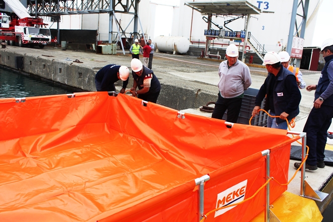 Hopaport'ta acil müdahale eylem planı tatbikatı gerçekleştirildi galerisi resim 6