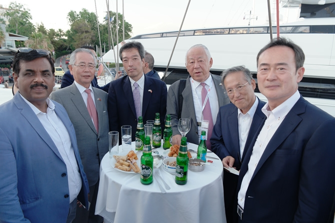 YASA Holding'in Geleneksel Posidonia Resepsiyonu'na denizciler galerisi resim 24