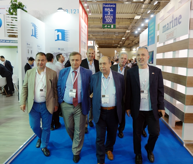 Posidonia Denizcilik Fuarı'nda, Türk şirketleri yoğun ilgi görüyor galerisi resim 13