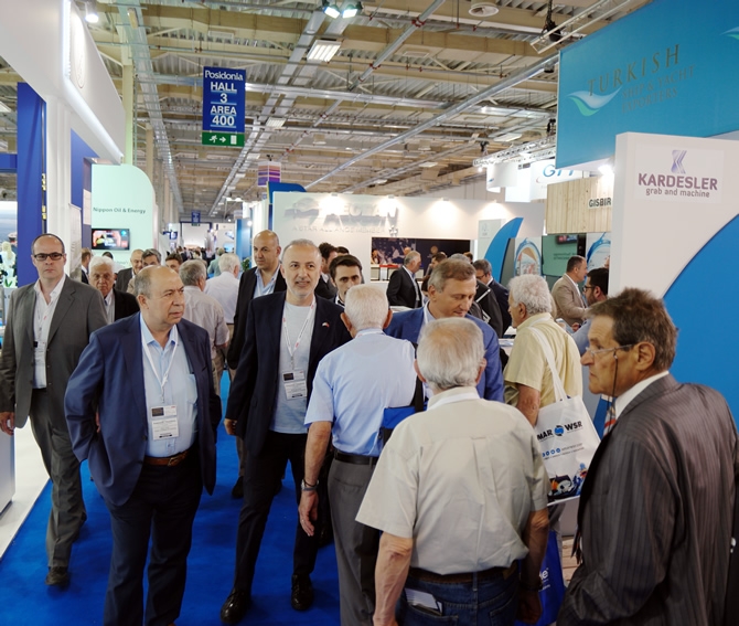 Posidonia Denizcilik Fuarı'nda, Türk şirketleri yoğun ilgi görüyor galerisi resim 6