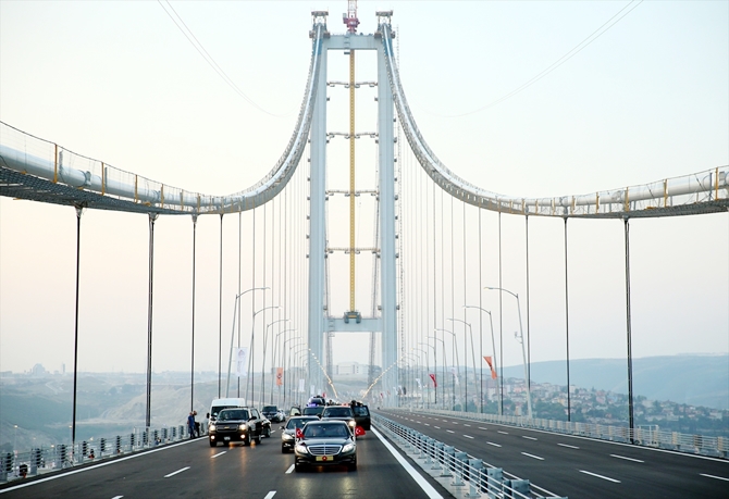 Körfez'in gerdanlığı Osmangazi Köprüsü açıldı galerisi resim 1