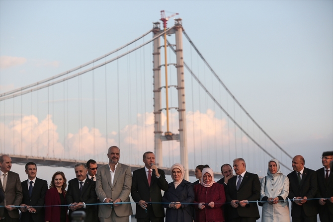 Körfez'in gerdanlığı Osmangazi Köprüsü açıldı galerisi resim 6
