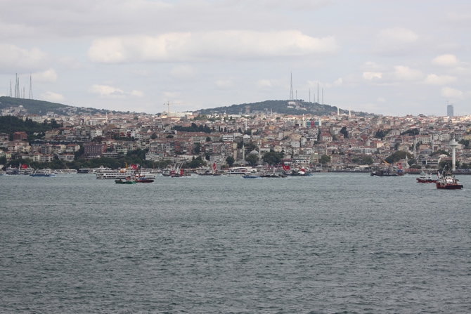 Boğaz'dan "rotamız demokrasi" geçişi galerisi resim 20