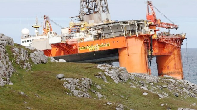 TRANSOCEAN WINNER, söküm için Aliağa'ya geliyor galerisi resim 10