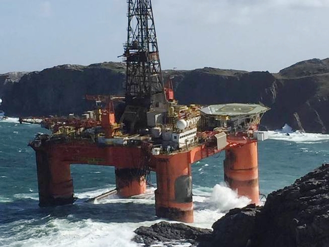 TRANSOCEAN WINNER, söküm için Aliağa'ya geliyor galerisi resim 7