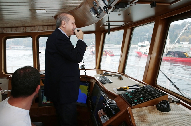 Cumhurbaşkanı Erdoğan, balıkçılarla ava çıktı galerisi resim 8
