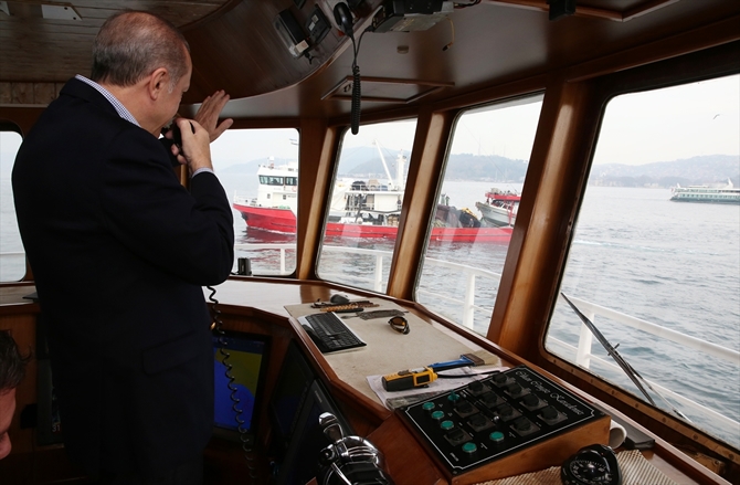 Cumhurbaşkanı Erdoğan, balıkçılarla ava çıktı galerisi resim 9
