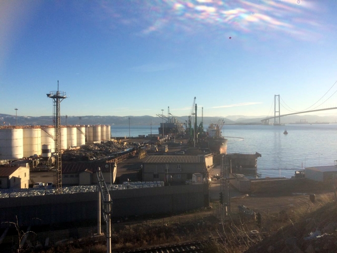 İzmit Körfezi'nde sızan petrol deniz kirliliğine neden oldu galerisi resim 25