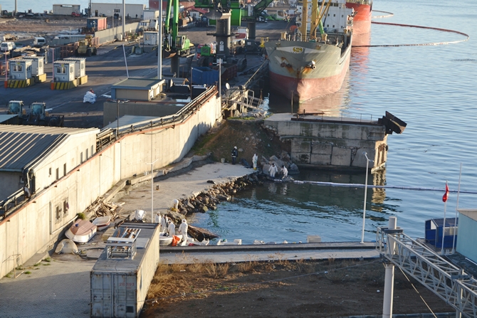 İzmit Körfezi'nde sızan petrol deniz kirliliğine neden oldu galerisi resim 43