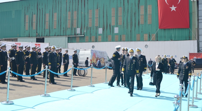 TCG Bayraktar Deniz Kuvvetleri Komutanlığı'na teslim edildi galerisi resim 4