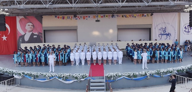 DEÜ Denizcilik fakültesi, 244 mezun verdi galerisi resim 13