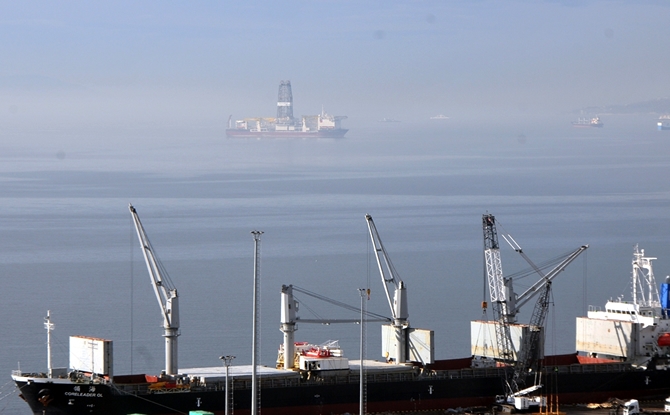 Türkiye'nin ilk sondaj gemisi Marmara Denizi'nde galerisi resim 11