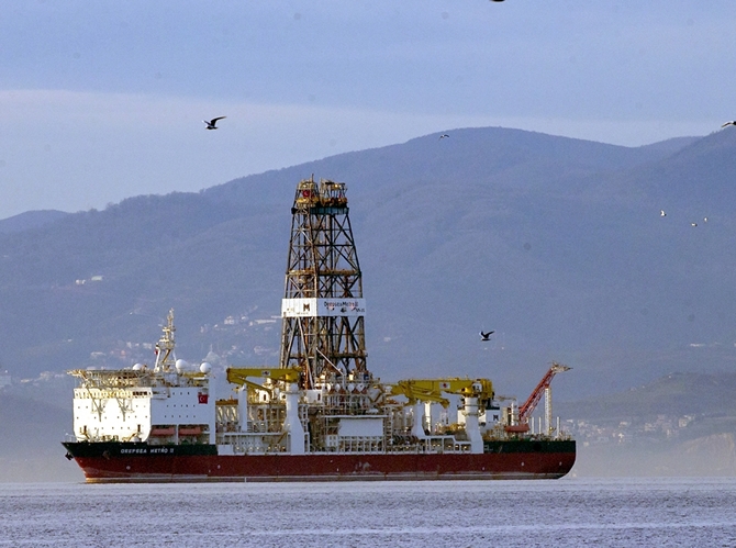 Türkiye'nin ilk sondaj gemisi Marmara Denizi'nde galerisi resim 14