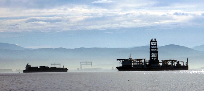 Türkiye'nin ilk sondaj gemisi Marmara Denizi'nde galerisi resim 16