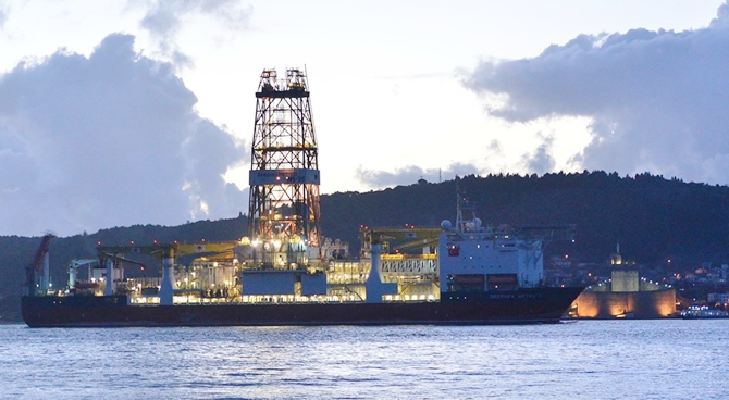 Türkiye'nin ilk sondaj gemisi Marmara Denizi'nde galerisi resim 5