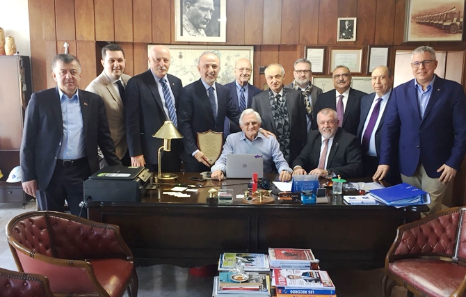 İMEAK DTO Yönetim Kurulu, İTSO'yu ziyaret etti galerisi resim 6