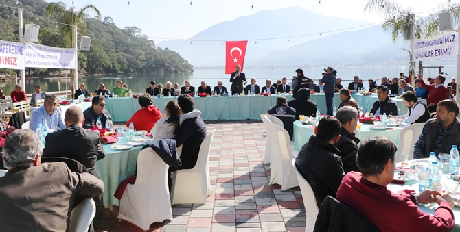 Tamer Kıran, Fethiyeli denizcilerle buluştu galerisi resim 6