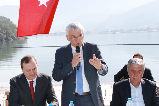 Tamer Kıran, Fethiyeli denizcilerle buluştu galerisi resim 7