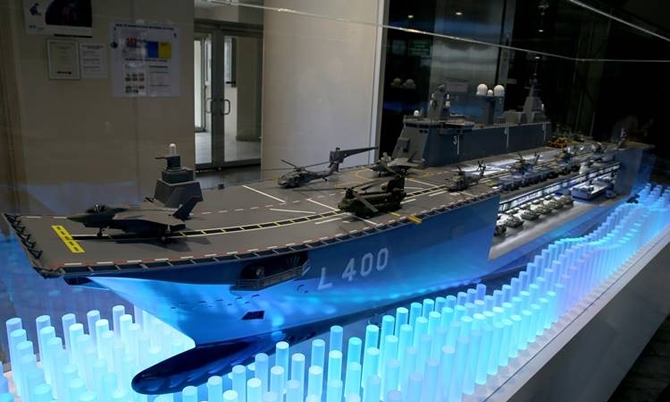 Türkiye'nin ilk milli uçak gemisi görüntülendi galerisi resim 13