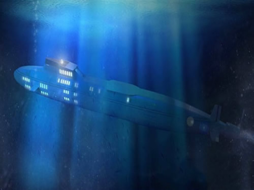 114 metre uzunluğunda denizaltı-yat galerisi resim 3