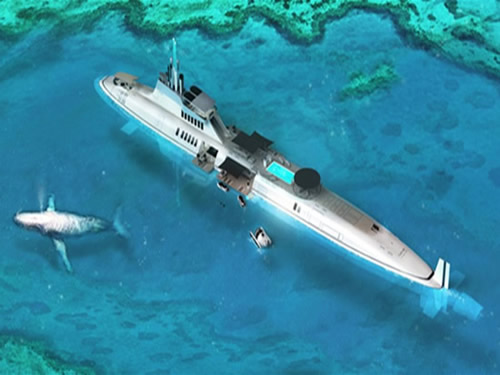 114 metre uzunluğunda denizaltı-yat galerisi resim 7