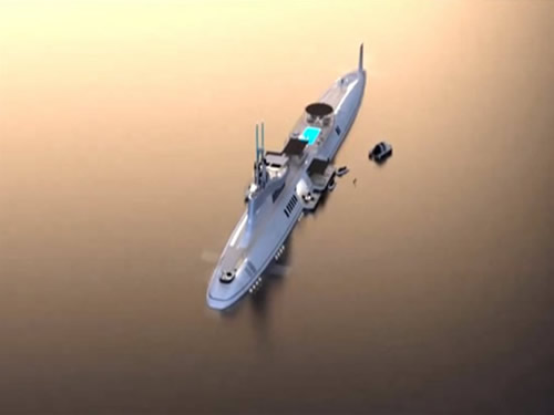 114 metre uzunluğunda denizaltı-yat galerisi resim 8