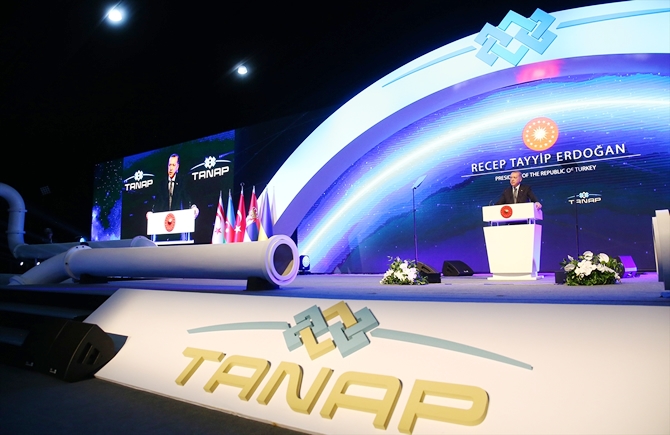 Trans Anadolu Doğalgaz Boru Hattı açıldı galerisi resim 14