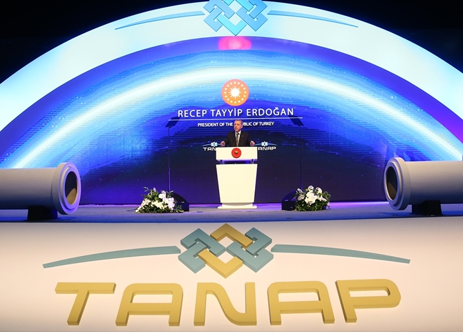 Trans Anadolu Doğalgaz Boru Hattı açıldı galerisi resim 15