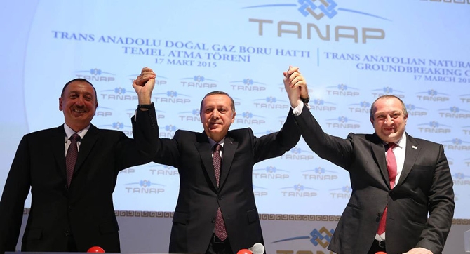 Trans Anadolu Doğalgaz Boru Hattı açıldı galerisi resim 27
