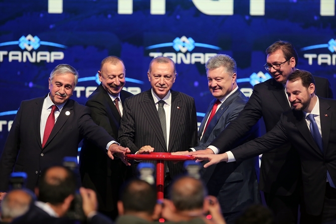 Trans Anadolu Doğalgaz Boru Hattı açıldı galerisi resim 28