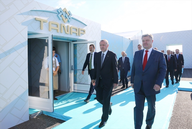 Trans Anadolu Doğalgaz Boru Hattı açıldı galerisi resim 3