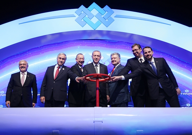Trans Anadolu Doğalgaz Boru Hattı açıldı galerisi resim 31