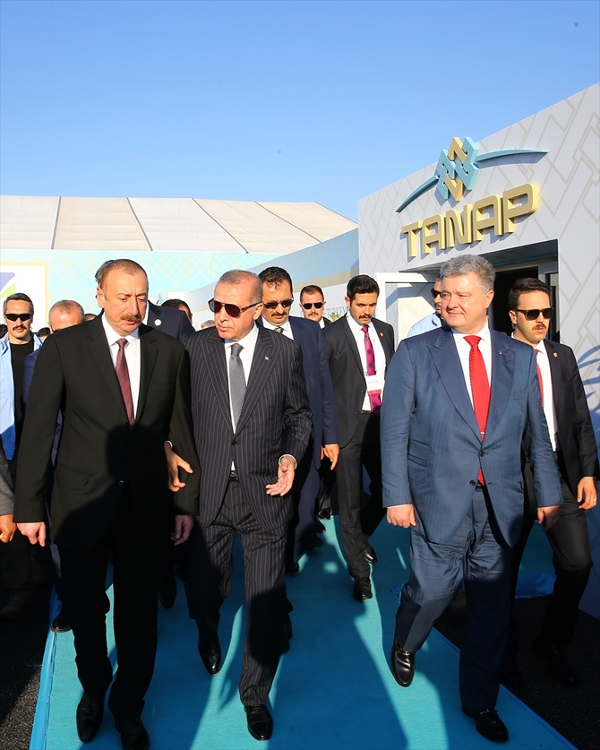 Trans Anadolu Doğalgaz Boru Hattı açıldı galerisi resim 32