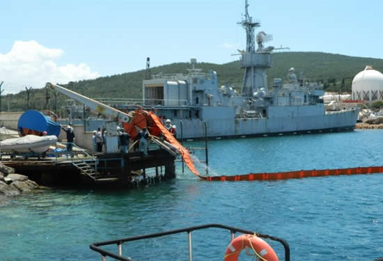 UZMAR'dan deniz kirliliği acil müdahale tatbikatı galerisi resim 13