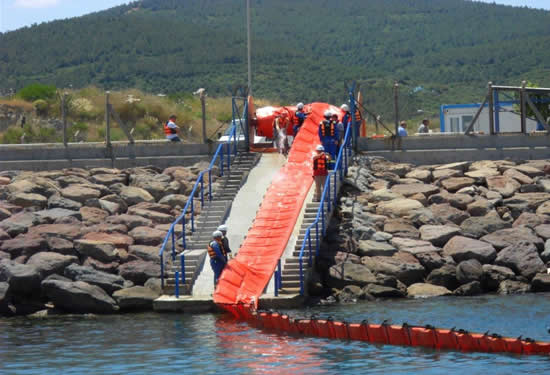 UZMAR'dan deniz kirliliği acil müdahale tatbikatı galerisi resim 14