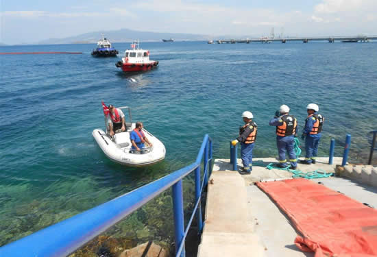 UZMAR'dan deniz kirliliği acil müdahale tatbikatı galerisi resim 2