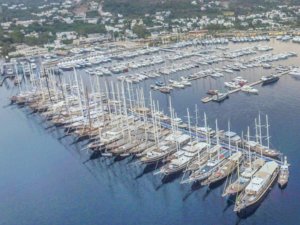 Yalıkavak Marina yatlara ev sahipliği yapıyor