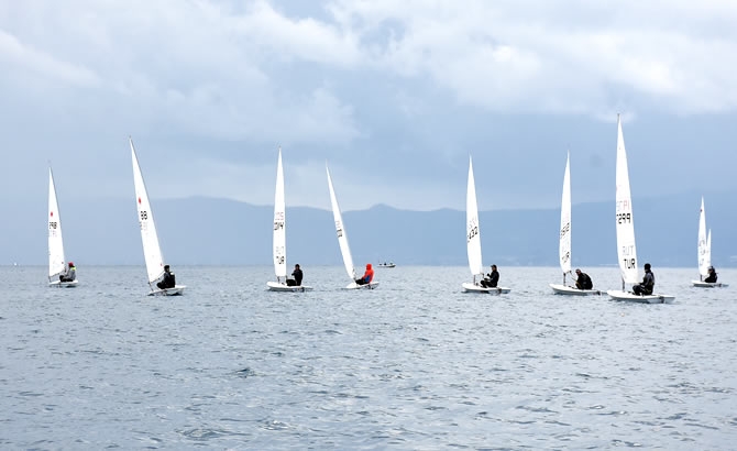 Türkiye Yelken Federasyonu Kış Kupası Yarışları başladı galerisi resim 8