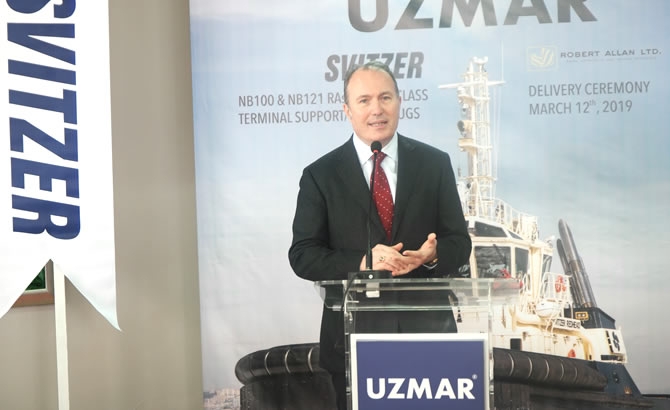 Uzmar Tersanesi, Svitzer'e iki römorkör teslim etti galerisi resim 6