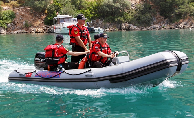 JAK timi, Fethiye'de kurtarma tatbikatı gerçekleştirdi galerisi resim 5