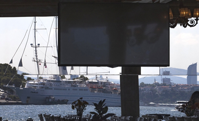 'Club Med 2' yolcu gemisi, Sarayburnu'na demir attı galerisi resim 14