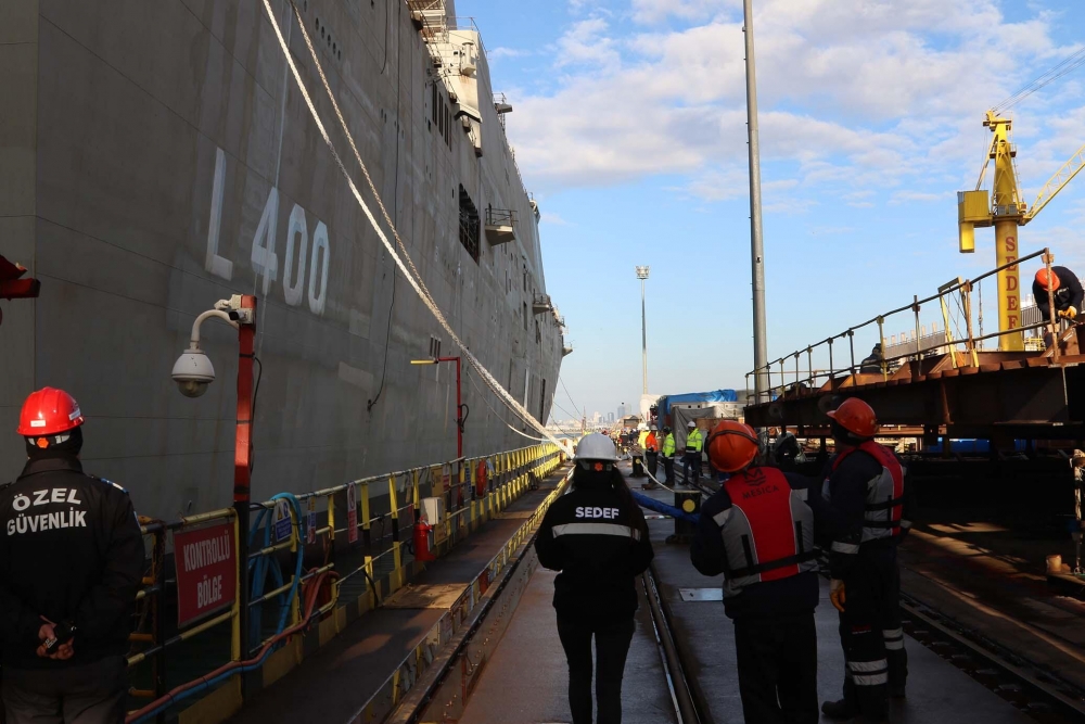 Türkiye'nin ilk uçak gemisi: TCG ANADOLU galerisi resim 13